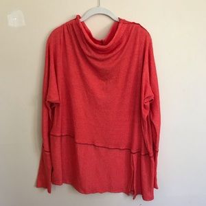 Free people asymmetrical long sleeve